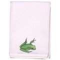 Betsy Drake Betsy Drake GT040 Green Tree Frog Guest Towel GT040